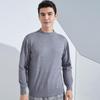 Suéteres al por mayor transfronterizos para otoño e invierno para hombre, de cuello alto medio, holgados, tejido grueso, capa base, ropa exterior, de manga larga