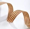 Cinta de cuadros estilo pastoral de 76 colores, cinta de embalaje, materiales para accesorios de cabello hechos a mano DIY, cinta de cuadros para lazo de accesorio de cabello
