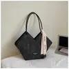 Bolso Tote de Mezclilla Retro de Gran Capacidad de Nicho Transfronterizo para Mujer 2026 Nuevo Versátil con Textura para Hombro de Viaje