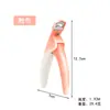 Cortauñas Recto de Acero Inoxidable de Fábrica, Cortauñas de Cristal para Extensión de Uñas, Tijeras Planas en Forma de U para Uñas, Herramientas de Manicura