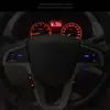 Adequado para Hyundai Rena Ruiyi botão de volante multifuncional Bluetooth luz de fundo controle quadrado montagem do volante modificação