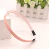 Ventas Directas de Fábrica Aro para el Cabello de Moda Color Caramelo 1cm Aro para el Cabello DIY Aro para el Cabello Estilo Coreano Tela con Dientes Accesorios Plásticos Hechos a Mano para el Cabello Venta al por Mayor