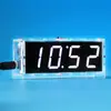 Kit para Hacer Reloj Digital Carcasa LED Electrónica DIY51 Microcontrolador Reloj Controlado por Luz Componente Carcasa