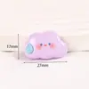 Nubes de color brillante sin palabras DIY pegamento de crema funda de teléfono casera anillo para el pelo pasador joyería accesorios de resina venta al por mayor