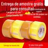 Fita de Embalagem e Selagem Transparente Papel 4,5cm de Largura 1,5 de Espessura Fita de Papel Feita Sob Medida Fita de Selagem Fita Transparente Personalizada