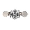 Broche vintage para mujer, estilo rompevientos, con hebilla de toalla de seda, con clip para suéter y cuello antiluz, transfronterizo para Europa y Estados Unidos