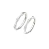 Anillos de Pareja de Verano Versátiles de Diseño Simple Mobius Niche para Estudiantes Venta al por Mayor