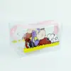 Bolsa de Cosméticos Transparente Impermeable Estilo Coreano Ins Hyuna con Flores para Mujer Portátil de Gran Capacidad para Niña Almacenamiento de Viaje Neceser