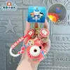 Chaveiro pingente câmera de projeção coluna pequena submarina fofo desenho animado ornamentos para mochila escolar de estudante presente requintado atacado