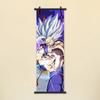 Pintura colgante en lienzo de Dragon Ball Z, anime Super Saiyan, para sala de deportes electrónicos, pintura decorativa para dormitorio, pintura colgante de pared