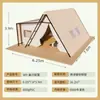 Barracas Glamping de Hotel ao Ar Livre, Acampamentos em Áreas Cênicas, Barracas Triangulares Criativas e Únicas com Céu Estrelado, Acomodação de Férias Resistente ao Vento e Adequada para Clima Quente