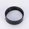 Suministro Directo de Fábrica Tornillo de Presión de Calibre de 38 Dientes Tapa de Botella de Plástico Tapa de Tornillo Universal Tapa de Plástico Negra para Botella Cosmética Sello