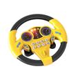 Mini volante de simulación multifuncional transfronterizo para niños, simulación de copiloto, volante musical, rompecabezas de educación temprana para bebés