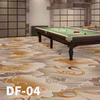 Alfombra de Piso Gruesa para Sala de Billar, Resistente al Desgaste, a la Humedad, Alfombra Impresa Comercial de Cobertura Total, Sala de Billar de Hotel Resistente al Fuego y Retardante de Llama