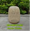 Lámpara de bambú con forma de farol, lámpara de araña con personalidad creativa china, para restaurante, B&amp;B, modelado artístico, boda, Festival de Primavera, nudo chino