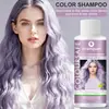 Shampoo Inglês Color-Lock 120ml para Tingir Prata Branco e Remover Tons Roxos, Cinza Azul Vovó