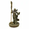 Figura Popular de Latão de Guan Gong, Guan Gong Antigo em Pé com Espada, Ornamento de Mesa Atrator de Riqueza e Trazedor de Paz, Ornamento de Artesanato em Cobre Atacado