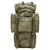 Mochila de senderismo exterior de gran capacidad de 65L, tela Oxford resistente al desgaste e impermeable, adecuada para trekking de larga distancia y camping