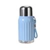 Mochila de Exterior de Aspecto Alto 316 Mochila Cuerda Romana Gordito de Una Taza Bebida Doble Estilo Suave con Cuerda para Transportar para Evitar Quemaduras