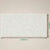 Tablero Metálico Perforado Magnético, Estante de Almacenamiento Multifuncional Engrosado, Divisor de Pared, Accesorios para Tablero Perforado Vertical