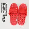 Pantuflas de Baño al por Mayor Engrosadas para Uso Interior y Exterior Baño Ducha Antideslizantes Sauna Sudor Vapor Hotel Hotel Pantuflas Frescas