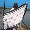 Estilo Étnico Verano Protector Solar Chal de Viaje Lijiang Bufanda de Seda Playa Mar Ligero Vacaciones Bufanda Simple