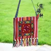 Bolso Cruzado de Estilo Étnico de Yunnan con Características Étnicas, Bolso con Borla Bordada para Actuaciones de Danza, Regalo Souvenir de Viaje para Mujeres
