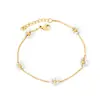 Pulsera Cilíndrica de Acero Inoxidable de Alta Gama, Versátil, de Temperamento Sencillo, Pulsera con Forma de Corazón, Pulsera Popular de Venta Caliente Transfronteriza, Venta al Por Mayor