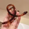 Novo Presilha Tubarão 11cm Transparente Grande Presilha de Cabelo com Grande Volume de Cabelo e Presilha de Cabelo de Alta Qualidade para Mulheres na Parte de Trás da Cabeça