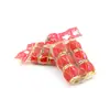 Tambor de Navidad Decoraciones para Árbol de Navidad 3/4/5/6cm Tambor de Navidad de Terciopelo Rojo Decoración Navideña Regalos