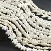 Accesorios Populares Transfronterizos para Joyería DIY de Turquesa, Collares Ensartados a Mano, Accesorios con Cuentas, Turquesa Blanca Sintética, Cuentas Sueltas de Sandía al por Mayor