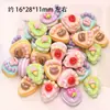 Pan de Chocolate Simulado, Tartaletas de Huevo, Galletas, Juguetes de Comida, Juguetes Hechos a Mano para Armar, Accesorios de Resina, Adornos Miniatura Tridimensionales
