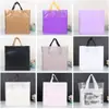 Bolsas de Plástico Lisas para Compras del Fabricante, Bolsas Horizontales para Ropa, Bolsas de Empaque para Compras con Impresión de Logo, Disponibles en Varios Colores