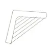 Estante escurridor de fregadero de acero inoxidable, estante de almacenamiento de cocina, fregadero para lavar verduras montado en el grifo, cesta escurridora para platos, estante esquinero plegable