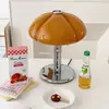 Lâmpada de Mesa Criativa Cogumelo para Quarto de Luxo Leve Lâmpada Abóbora de Designer de Cabeceira Luz Noturna para Casa Lâmpada de Mesa Decorativa