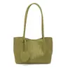 Bolsa de Ombro de Grande Capacidade Nicho 2026 Nova Moda Conjunto de Bolsas de Mão Feminina Padrão Trançado Bolsa Tote para o Dia a Dia
