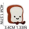 Patches Bordados de Doces Fofos para Roupas Infantis, Patches Decorativos para Roupas de Bebê, Patches de Ovo e Abacaxi, Patches Bordados à Máquina