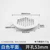 Aço Inoxidável Furo Respirável Gabinete Ventilação Resfriamento Furo Respirável Malha Decorativa Tampa Exaustor Sapateira Saída de Ar Guarda-roupa Plug