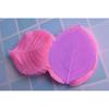 1 par de hojas redondas hojas prensado molde de sujeción molde molde de silicona diy chocolate azúcar horneado pastel decoración molde