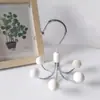 Gancho de Guarda-Roupa Multifuncional Giratório Seis Garras para Roupas Íntimas, Suspensórios, Chapéus, Gravatas Cabide Organizador Gancho Venda por Atacado