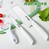 Cuchillos de cerámica para cocina al por mayor, para uso doméstico, afilados y no requieren afilado, adecuados para picar verduras y como cuchillo para comida de bebé, disponibles para entrega a través de Douyin