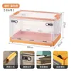 Caja de Almacenamiento para Dormitorio Caja de Almacenamiento Organizador de Ropa para Armario Caja de Almacenamiento para Ropa Gabinete de Plástico para Almacenamiento de Libros Puerta Principal