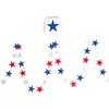 Decorações de Festa Temáticas do Dia da Independência Americana Transfronteiriças Bandeira do 250º Aniversário Balão Bola de Flor de Papel Conjunto Atacado