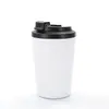 Copo Térmico Portátil de Aço Inoxidável de Alto Valor Estético com Marcações de Escala, Copo de Café para Beber Diretamente, Caneca de Viagem Mais Vendida no Exterior