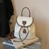 Mochila Casual Retro Estilo Coreano para Mulheres Moda Outono 2025 Leve para Passeio Casual e Comutação Mochila Pequena