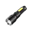 Linterna nueva de alto brillo, ultra duradera, recargable, pequeña, superbrillante, mini, portátil, de largo alcance, multifuncional, linterna al por mayor