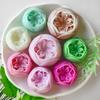 Molde de silicona para vela perfumada con rosa Austin, vela de flores, jabón hecho a mano, piedra perfumada, adornos de yeso