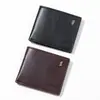 Cartera Casual Transfronteriza para Hombre Piel PU Corta Negocios Retro Multifuncional Nuevo Ultra Delgada Portatarjetas Monedas