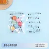 Juguete de Perrito de Dibujos Animados Transparente Lindo Transfronterizo Anillo de Cuero Bolsas Autocierre Accesorios Esponja de Belleza Pasador Empaque de Plástico Almacenamiento