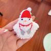 Broche navideño de muñeco de peluche de dibujos animados, alce de Papá Noel, alfiler de árbol de Navidad, bolsa, accesorios de ropa
